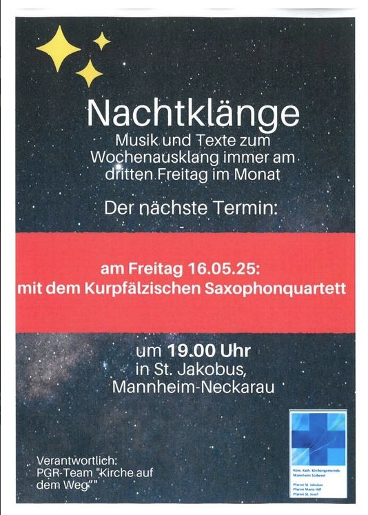 Plakat Nachtklänge