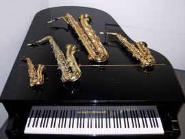 Foto kurpf&auml;lzisches saxophonquartett